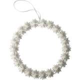 DBKD PAPER FLAKE WREATH - white