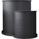 DBKD PLANT POT large, 2 seta - black