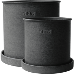 DBKD PLANT POT Small, Set of 2 - Black