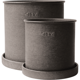 DBKD PLANT POT Small, Set of 2 - Brown