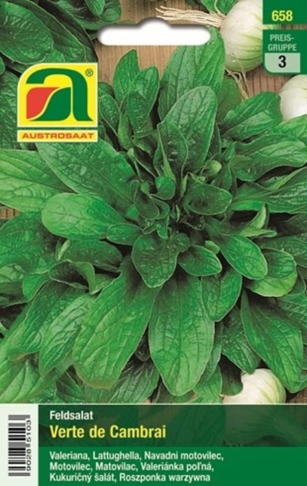 AUSTROSAAT Feldsalat Verte de Cambrai - 1 Pkg