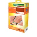 Sonnensegel-Seilspanntechnik, 4,2 x 1,4 m - Terracotta