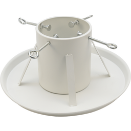 by Benson Deluxe Christmas Tree Stand - White