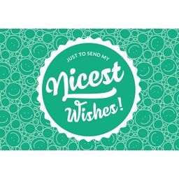 bloomling Greeting Card "Nicest Wishes"