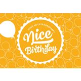 bloomling "Nice Birthday!" Bigliettino Personale