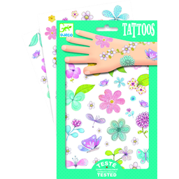 Djeco Tattoos - Field Flowers - 1 item