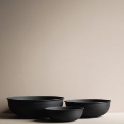 DBKD OUT BOWL - Set of 3 - Black