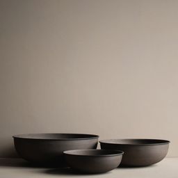 DBKD OUT BOWL - Set of 3 - Brown