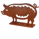 Esschert Design Garden Decor - Rust Pig - 1 item