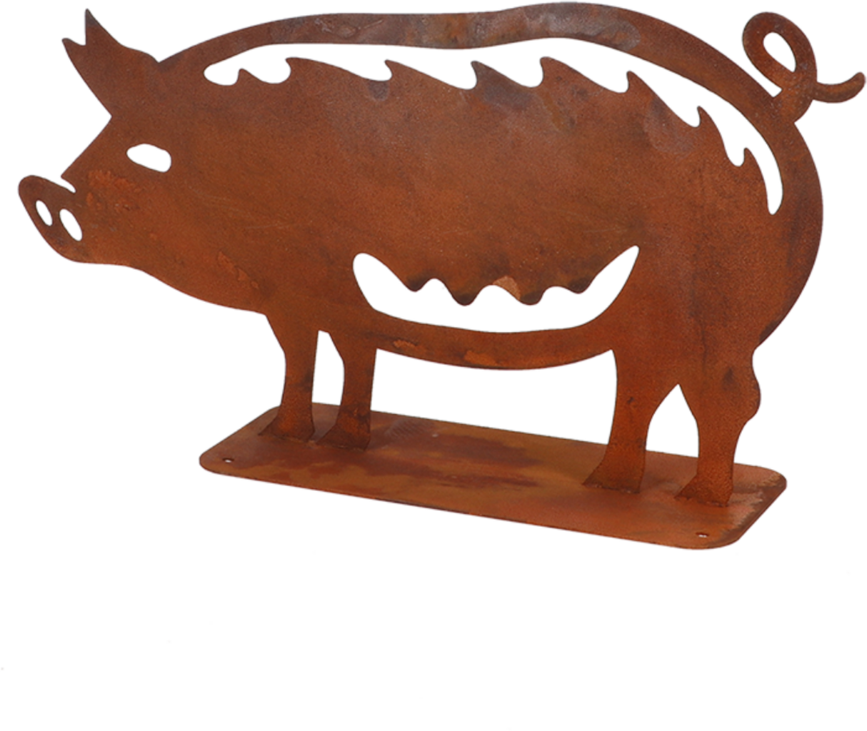 Esschert Design Garden Decor - Rust Pig - 1 item