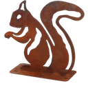 Esschert Design Garden Decor - Rust Squirrel - 1 item