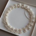 DBKD PAPER FLAKE WREATH - White