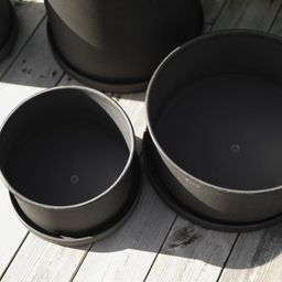 DBKD PLANT BOWL - Set of 2 - Black