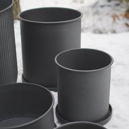 DBKD PLANT POT large, 2 seta - black