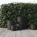 DBKD PLANT POT small, 2 seta - black