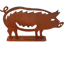 Esschert Design Garden Decor - Rust Pig - 1 item