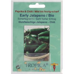 TROPICA Organic Jalapenos - 10 Seeds