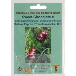TROPICA Poivron Bio "Sweet Chocolate"