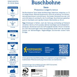 Kiepenkerl Buschbohne Saxa - 1 Pkg