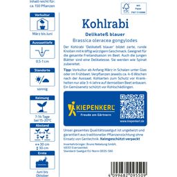 Kiepenkerl Kohlrabi Delikateß blauer - 1 Pkg