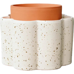 Pepin Paula - Self-Watering Pot - Speckled white