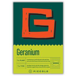 Piccolo Seeds G - Geranium - Wiesen-Storchschnabel