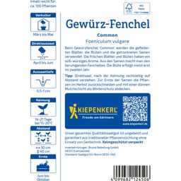 Kiepenkerl Fennel Common - 1 Pkg