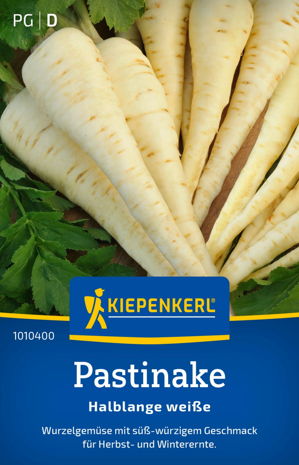 Kiepenkerl Parsnip Half-Length, White