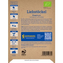 Kiepenkerl Organic Lovage - 1 Pkg