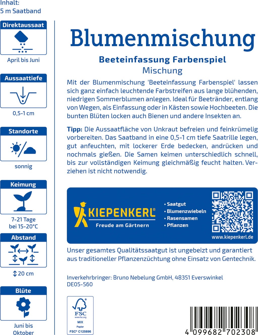 Kiepenkerl Rabattblommor 