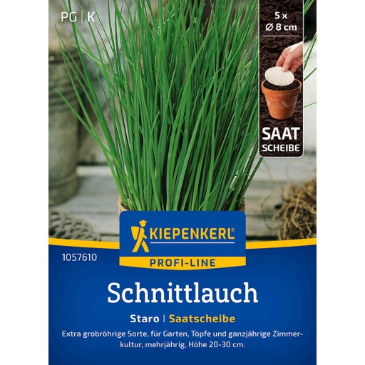Kiepenkerl Schnittlauch Staro, Saatscheiben - 1 Pkg