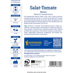 Kiepenkerl Salad Tomato Matina - 1 Pkg