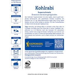 Kiepenkerl Kohlrabi Superschmelz - 1 Pkg