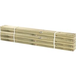 PLUS A/S 8 Planks for Pipe 28x120mm x120cm - Pressure treated