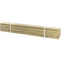 6 Stk. Planken für Pipe 28 x120 mm, Länge: 120 cm