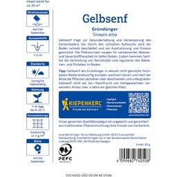 Kiepenkerl Yellow Mustard - 1 Pkg