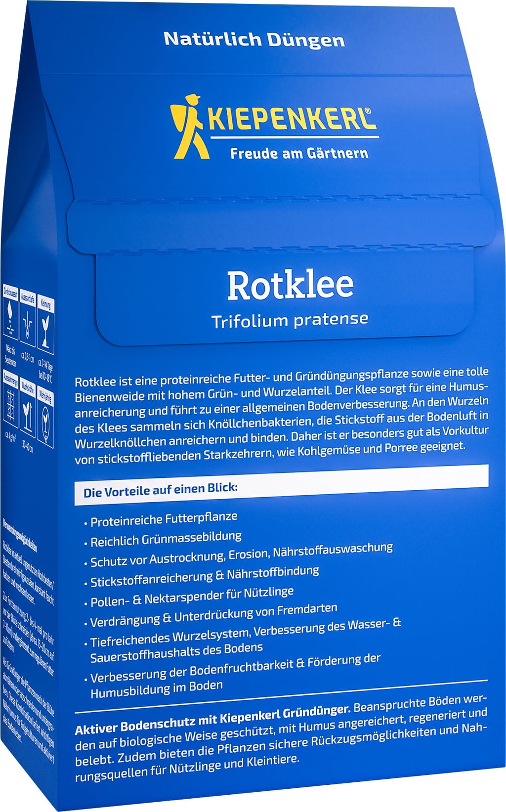 Kiepenkerl Green Fertiliser - Red Clover - 400 grams