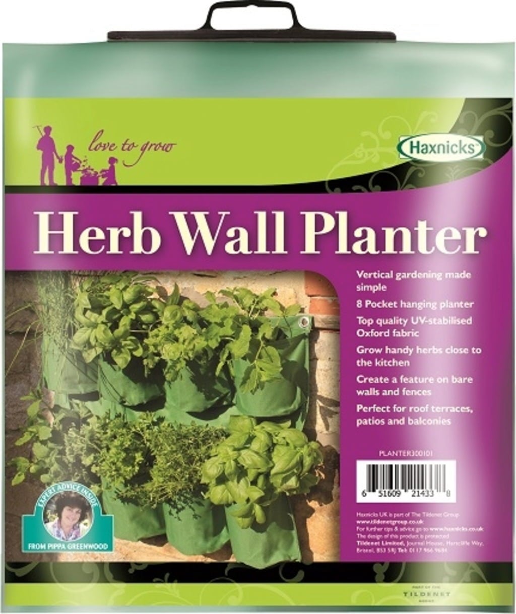 Haxnicks Herb Wall Planter