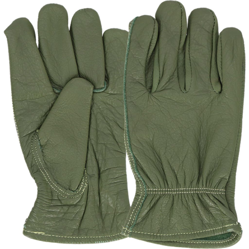 Esschert Design JB009 - Guanti da Giardinaggio, Colore: Verde
