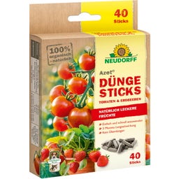 Azet - Meststofsticks voor Tomaten en Aardbeien - 40 stuks