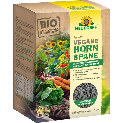 Neudorff Azet Vegane Hornspne, 2,50 kg - Bloomling Deutschland