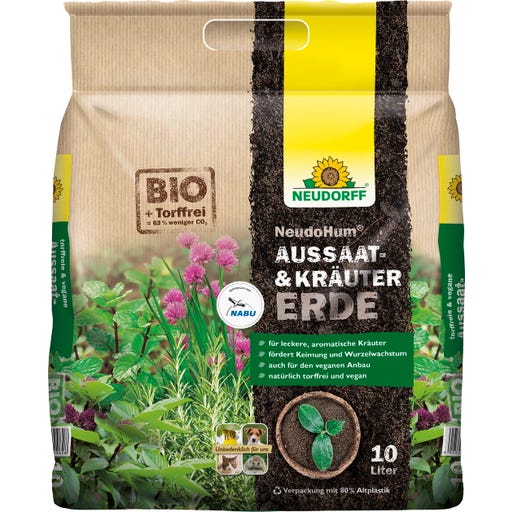 Neudorff NeudoHum Aussaat- & Kräutererde - 10 l