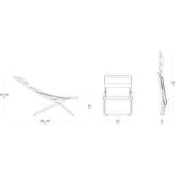 Lafuma TRANSABED Liegestuhl 