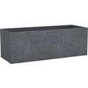 Scheurich C-Cube Long Planter - Stony Black