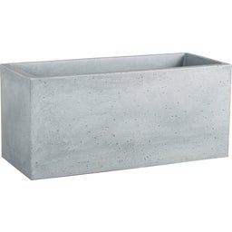 Scheurich C-Cube Long Planter - Stony Grey - 60 cm