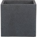 Scheurich C-Cube Planter - Stony Black