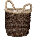 Scheurich Water Hyacinth Wicker Planter, Brown - Ø 34 cm