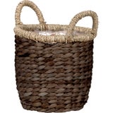 Scheurich Water Hyacinth Wicker Planter, Brown