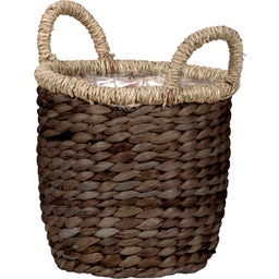 Scheurich Water Hyacinth Wicker Planter, Brown - Ø 26 cm