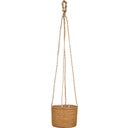 Scheurich Hanging Planter - Seagrass - 17 cm - Walnut